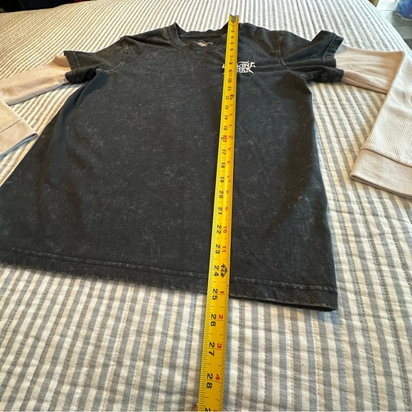 Lurking Class by Sketchy Tank Metal Scythe 2Fer Black Long Sleeve T-Shirt Small - Picture 5 of 10